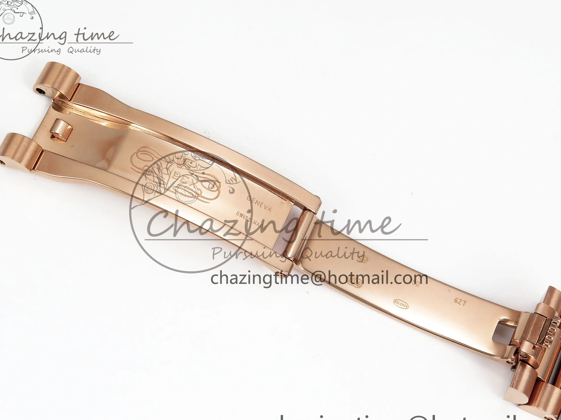 MiroTime 0209 OdorResistant Day Date 36 RG TWSF Best Edition White Diamonds Dial on RG Bracelet A 1610